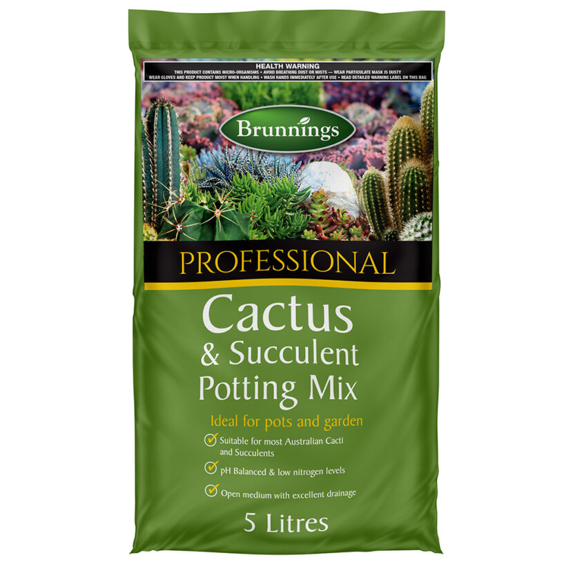 Cactus And Succulent Potting Mix 5l Brunnings 